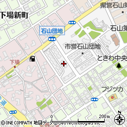 市営石山住宅Ａ－４周辺の地図