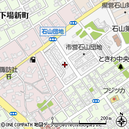 市営石山住宅Ａ－４周辺の地図