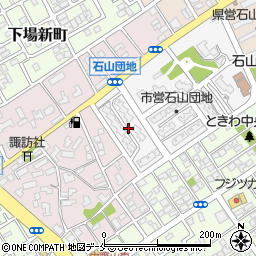 新潟県新潟市東区石山団地1周辺の地図