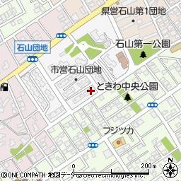 市営石山住宅Ｂ－１８周辺の地図