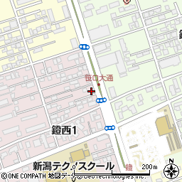 アフラックサービスショップ新潟駅南有限会社　ぱすてる周辺の地図