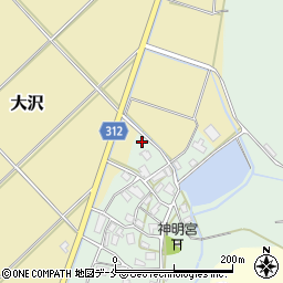 新潟県新発田市下飯塚82周辺の地図