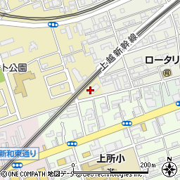 サーパスシティ西新潟弐番館管理人室周辺の地図
