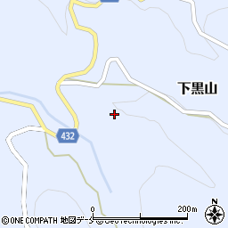 新潟県佐渡市下黒山62周辺の地図