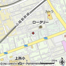 新潟県新潟市中央区堀之内1-2周辺の地図