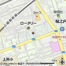 新潟県新潟市中央区堀之内8周辺の地図