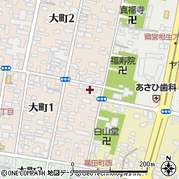 米沢日石株式会社周辺の地図