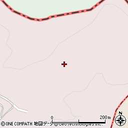 福島県伊達郡国見町光明寺高寺周辺の地図