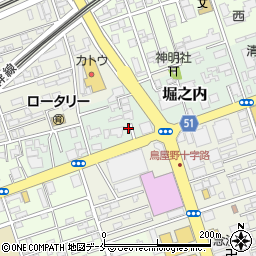 新潟県新潟市中央区堀之内16周辺の地図