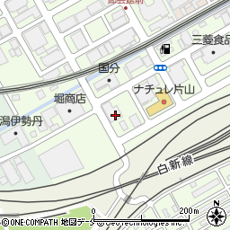 トヨタ部品新潟共販株式会社　新潟営業所周辺の地図