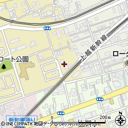 サーパスシティ西新潟壱番館周辺の地図