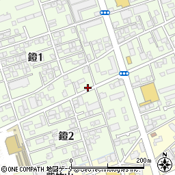 新潟県新潟市中央区鐙周辺の地図