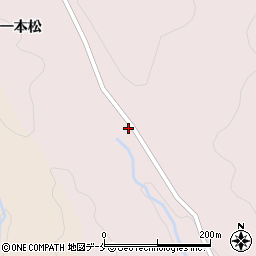 福島県伊達市梁川町五十沢西高丸18周辺の地図