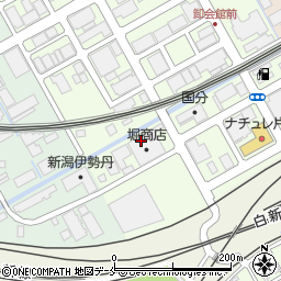 株式会社堀商店　精米工場周辺の地図