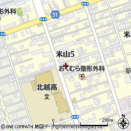 ホープ商事新潟店周辺の地図