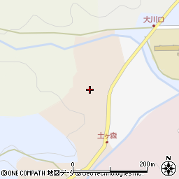 宮城県伊具郡丸森町虚空蔵中周辺の地図