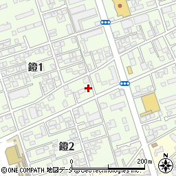 新潟県新潟市中央区鐙1丁目365-14周辺の地図