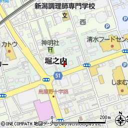 カメラのキタムラ新潟とやの店周辺の地図