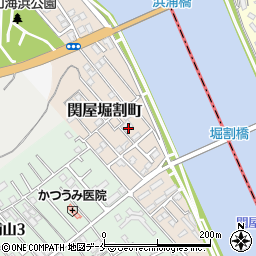 〒951-8155 新潟県新潟市西区関屋堀割町の地図