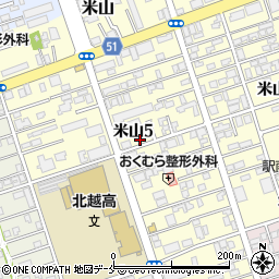 コーセー化粧品販売株式会社　新潟支店周辺の地図
