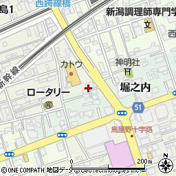 新潟県新潟市中央区堀之内18周辺の地図