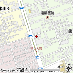 パンション駅南新潟メデア株式会社周辺の地図