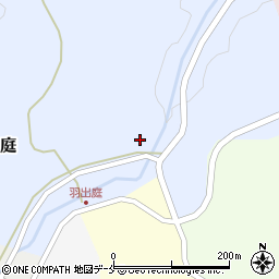 宮城県伊具郡丸森町羽出庭44周辺の地図