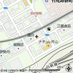 新潟陸運株式会社　新潟営業所周辺の地図