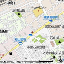 すみじゅう 石山店周辺の地図