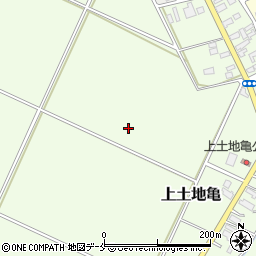 新潟県新潟市北区上土地亀周辺の地図