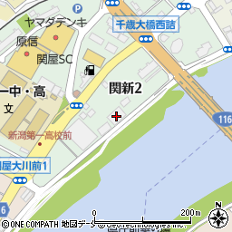 ミサワホーム北越株式会社　新潟支店周辺の地図