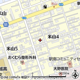 建設塗装工業株式会社　新潟支店周辺の地図