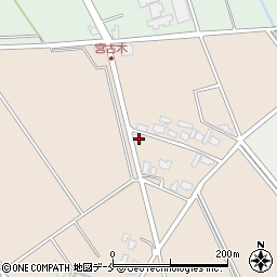 新潟県新発田市宮古木1272周辺の地図