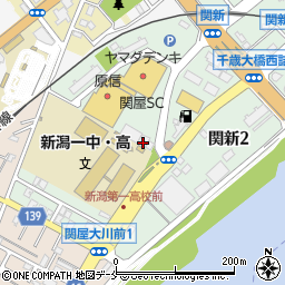 丸寿司 関屋店周辺の地図