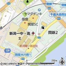 丸寿司　関屋店周辺の地図