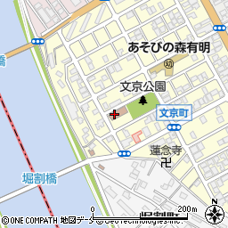 国土交通省信濃川下流河川事務所周辺の地図