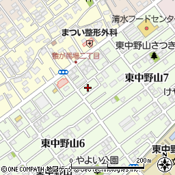 新潟県新潟市東区東中野山7丁目3周辺の地図