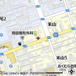 補聴器センター新潟駅南店周辺の地図