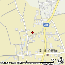 山形県米沢市遠山町1173周辺の地図