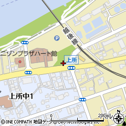 上所島公園トイレ周辺の地図