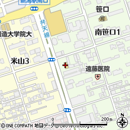 ローソン新潟駅南店周辺の地図