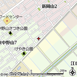 新潟県新潟市東区東中野山7丁目24周辺の地図