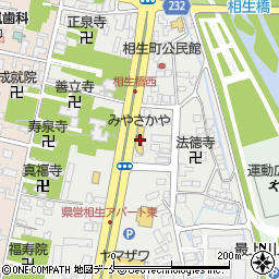 宮坂鯉店周辺の地図