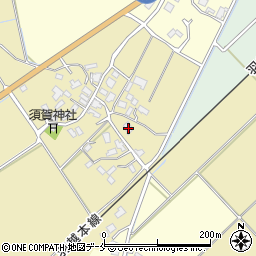 新潟県新発田市竹俣万代63周辺の地図