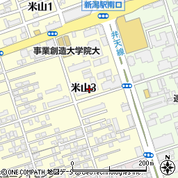 パストラルハイム米山弐番館周辺の地図