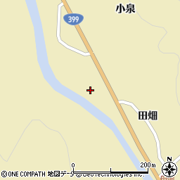 福島県福島市飯坂町茂庭（李下）周辺の地図