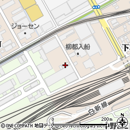 新潟通運本社周辺の地図