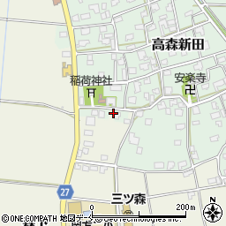 新潟県新潟市北区森下1547周辺の地図