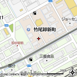 新潟県新潟市東区竹尾卸新町805-1周辺の地図