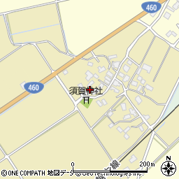 新潟県新発田市竹俣万代89-1周辺の地図